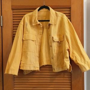 Distressed Denim Jacket